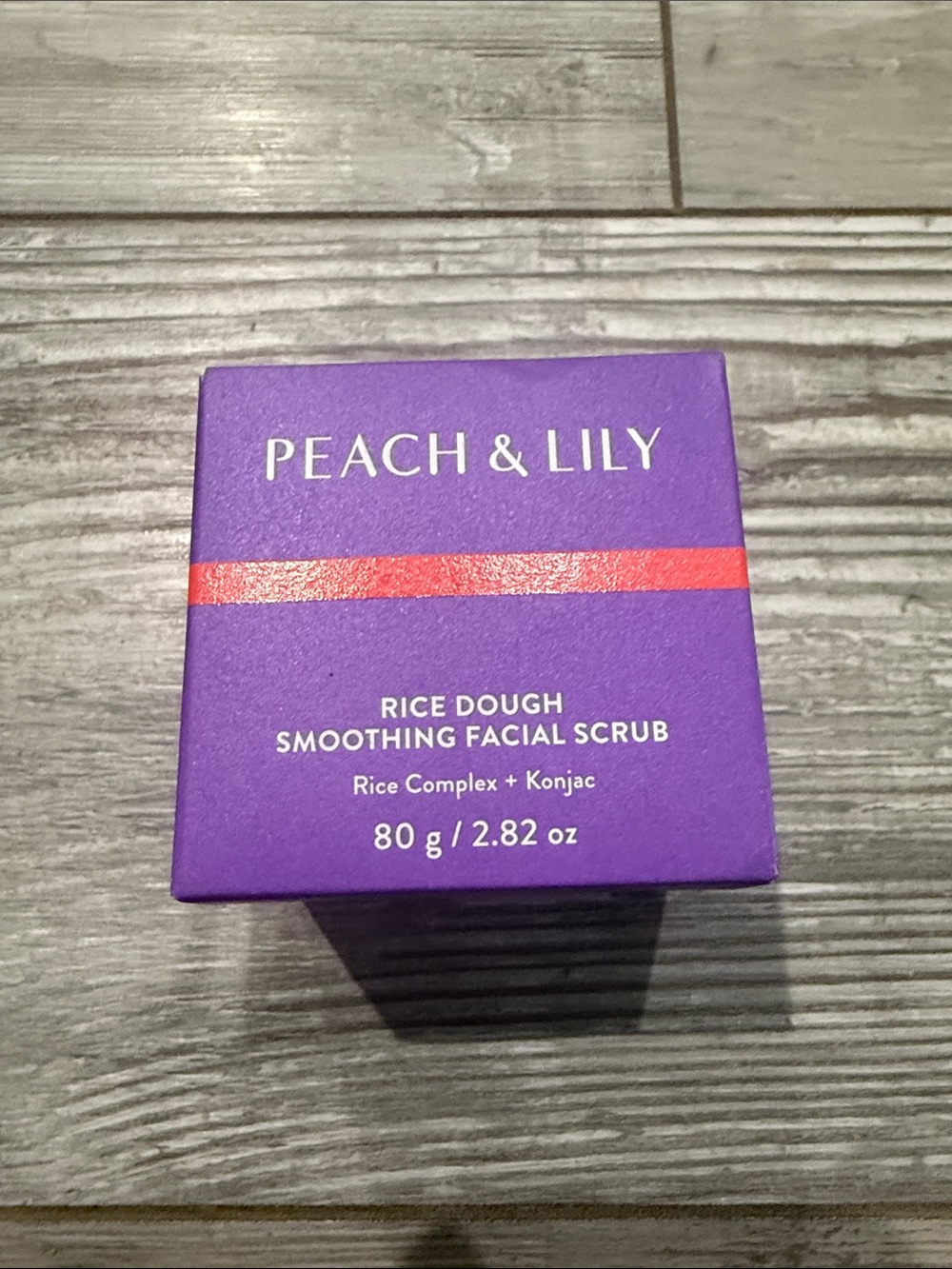 Peach  & Lily Rice Dough Smoothing Facial Scrub